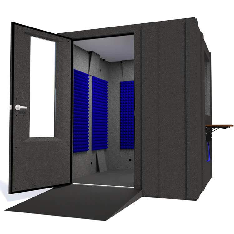 Figure: Soundproof audiology booth.