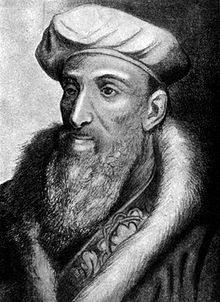 Figure: Bartolomeo Eustachio.  From https://en.wikipedia.org/wiki/Bartolomeo_Eustachi