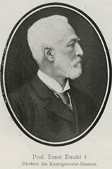 Figure: Ernst Julius Richard Ewald (1855 - 1921).  From https://en.wikipedia.org/wiki/Ernst_Ewald